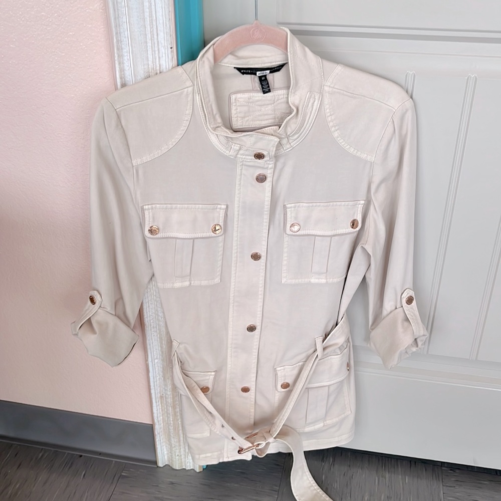 Pink Button Jacket